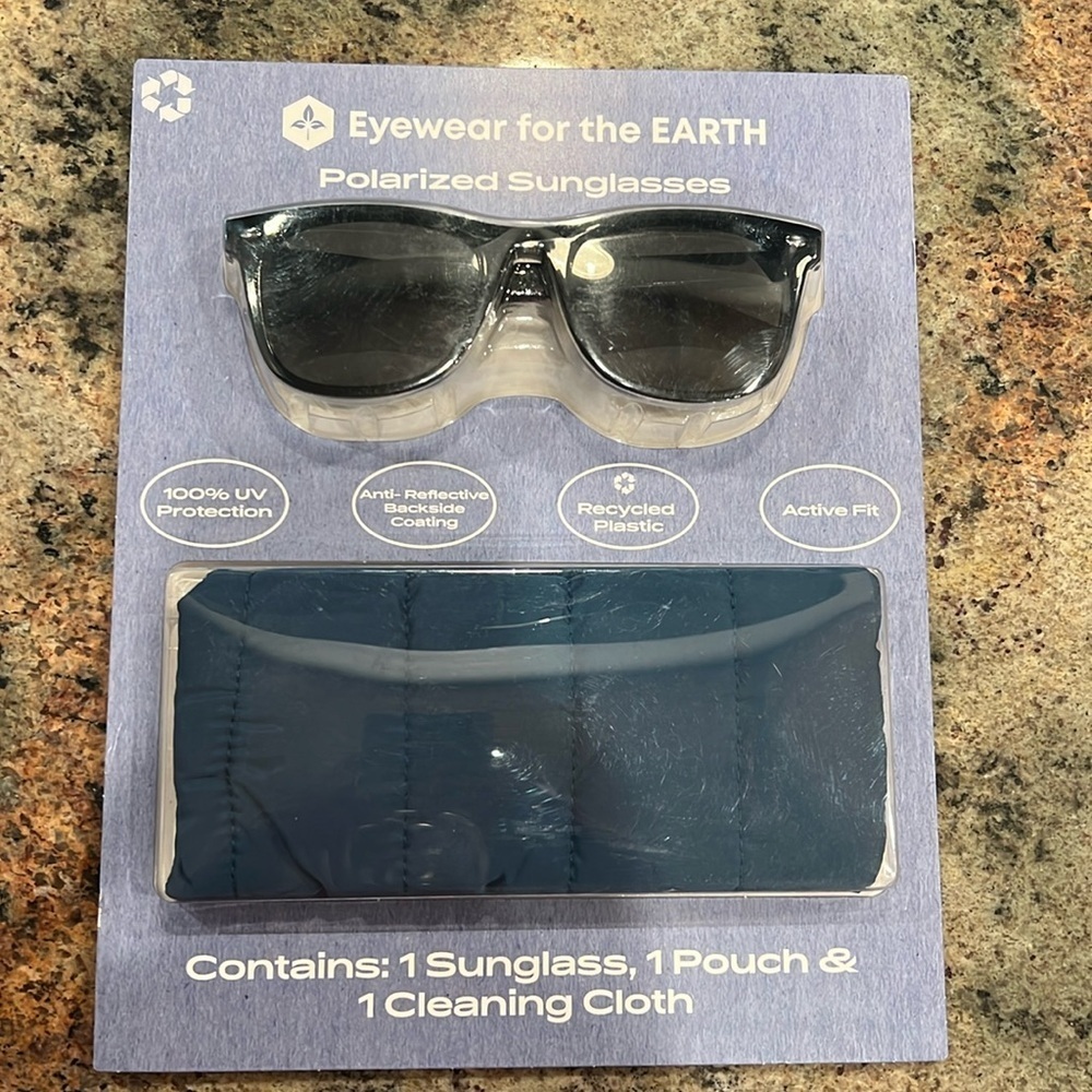 NWT Eyewear for the Earth Polarized Sunglasses